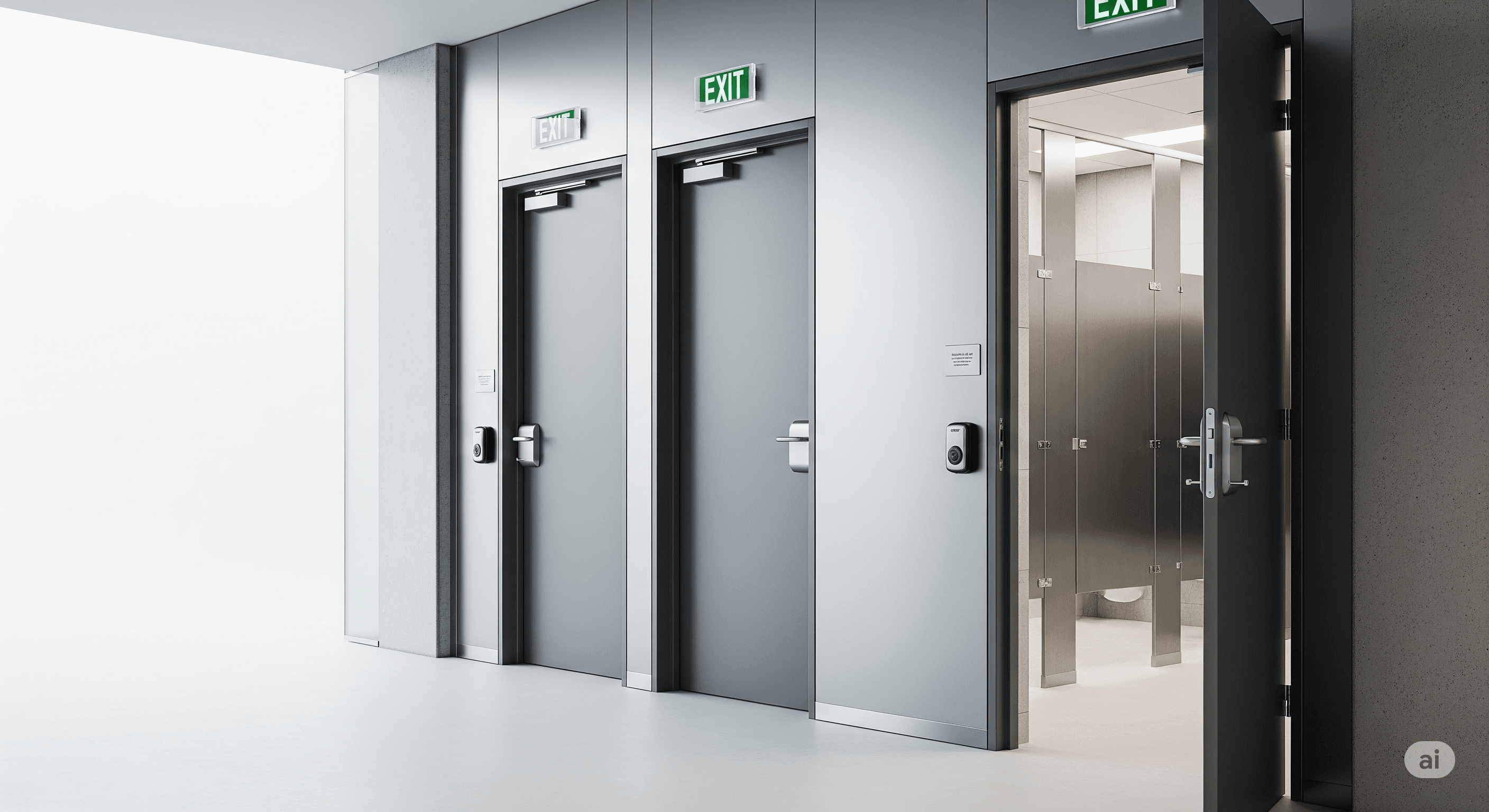 Commercial doors and hardware